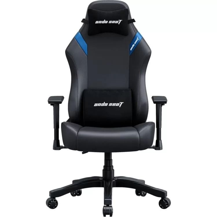 Крісло ігрове Anda Seat Luna Size L Black/Blue (AD18-44-BS-PV)