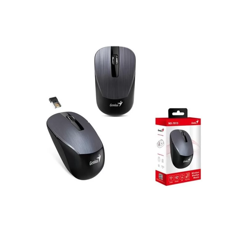 продаем Мышка Genius NX-7015 Wireless Iron Grey (31030019400) в Украине - фото 4