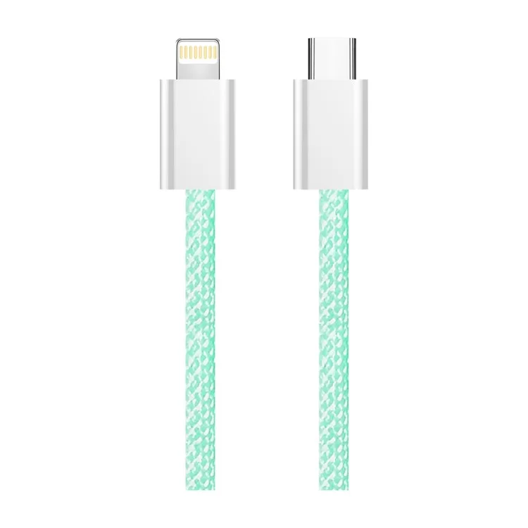 Дата кабель USB-C to Lightning 1.0m 27W green ColorWay (CW-CBPDCL061-G) инструкция - картинка 6