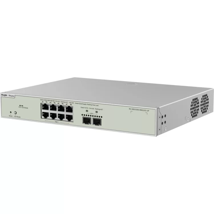 в продажу Комутатор мережевий Ruijie Networks RG-NBS5300-8MG2XS-UP - фото 3