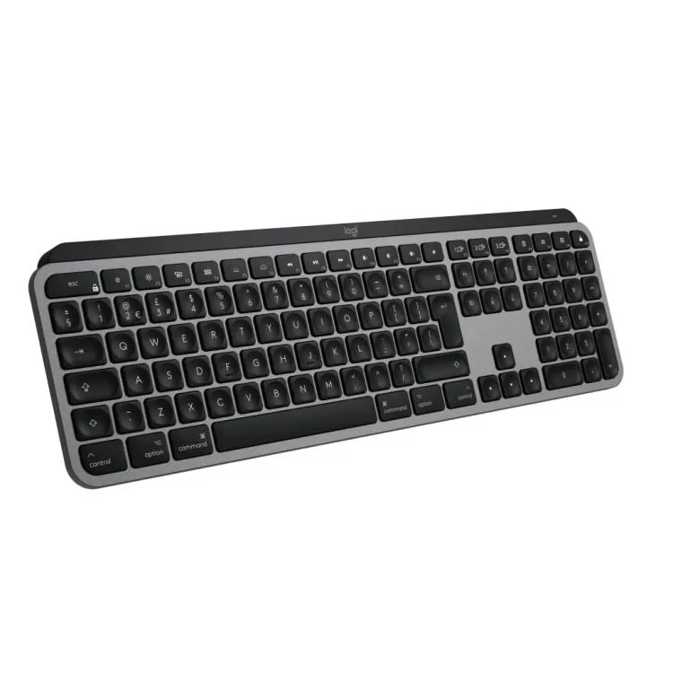 Клавіатура Logitech MX Keys S для MAC Bluetooth/Wireless UA Space Grey (920-011637) ціна 6 798грн - фотографія 2