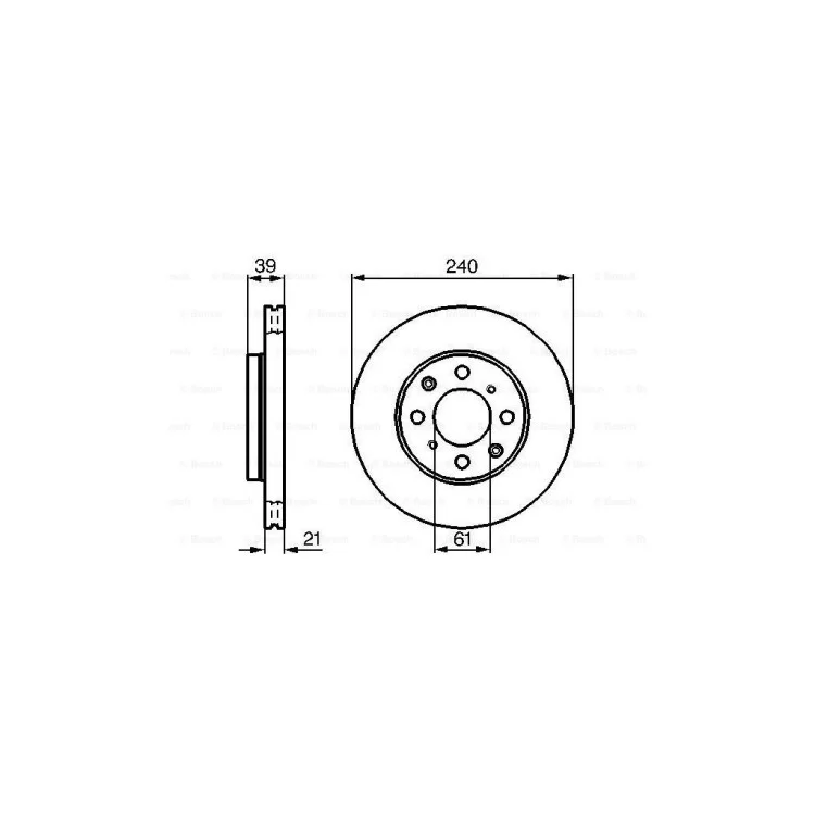 Тормозной диск Bosch 0 986 479 033 отзывы - изображение 5