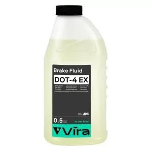 Гальмівна рідина VIRA Brake Fluid DOT-4 EX 0,5 л (VI1201)