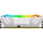 Модуль пам'яті для комп'ютера DDR5 32GB 6000 MHz Renegade RGB White Kingston Fury (ex.HyperX) (KF560C32RWA-32)