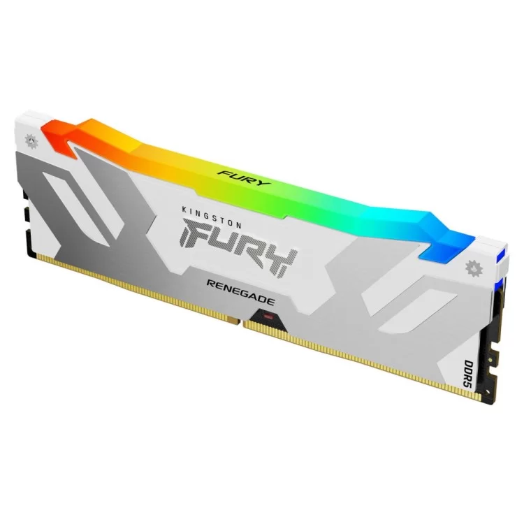 в продажу Модуль пам'яті для комп'ютера DDR5 32GB 6000 MHz Renegade RGB White Kingston Fury (ex.HyperX) (KF560C32RWA-32) - фото 3