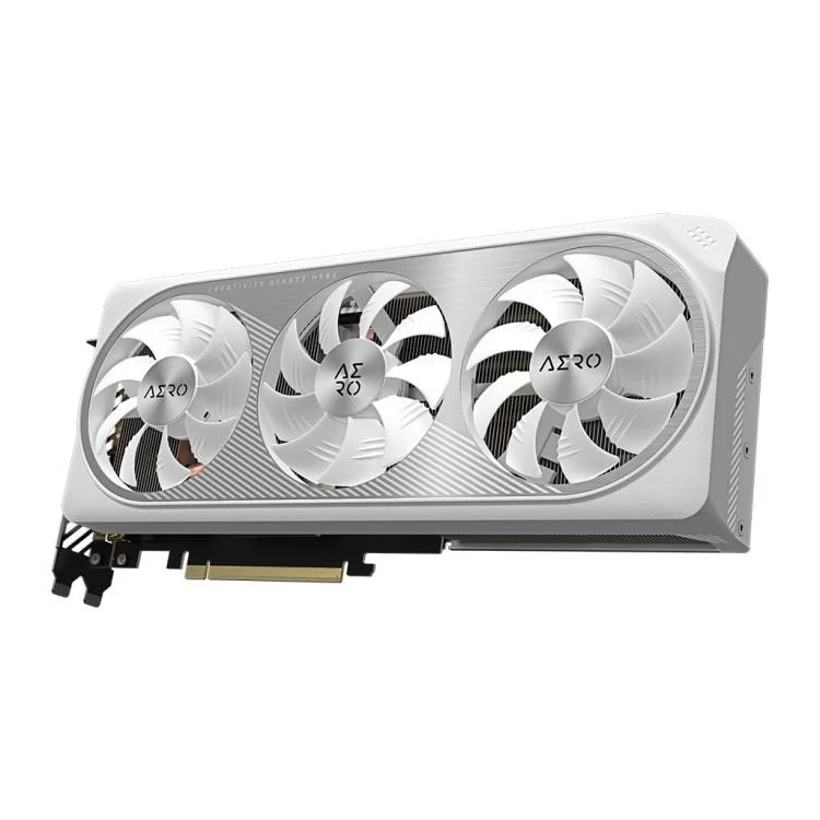 Видеокарта GIGABYTE GeForce RTX4070 12Gb AERO OC (GV-N4070AERO OCV2-12GD) - фотография 2