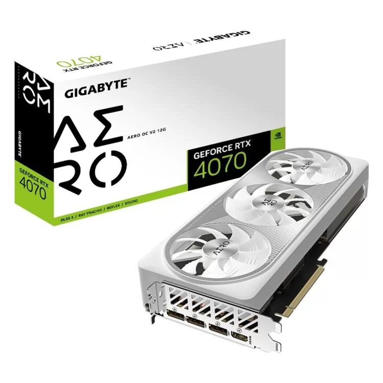 Видеокарта GIGABYTE GeForce RTX4070 12Gb AERO OC (GV-N4070AERO OCV2-12GD) обзор - фото 8