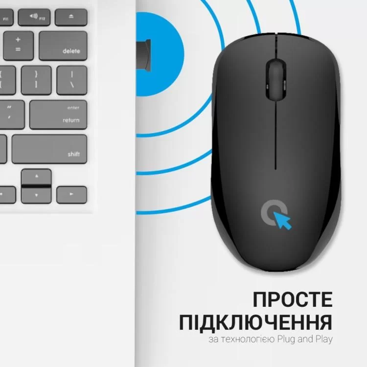 Мишка OfficePro M183 Wireless Black (M183) характеристики - фотографія 7