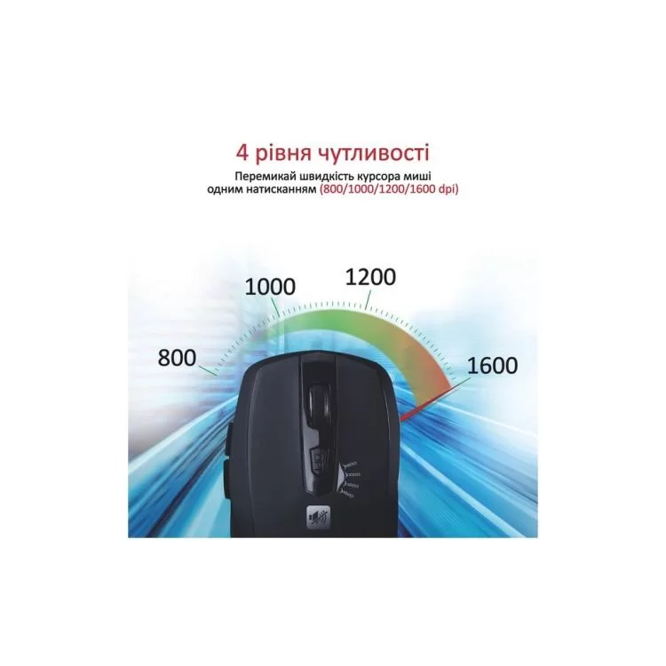 продаем Мышка Promate Breeze Wireless Black (breeze.black) в Украине - фото 4