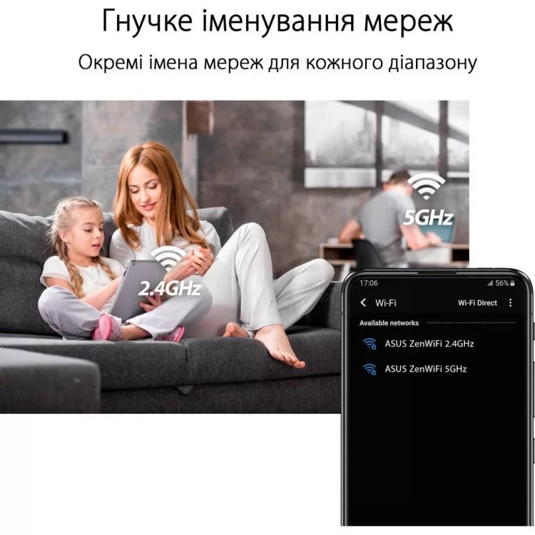 Точка доступу Wi-Fi ASUS XD4 Plus 2pk Black (90IG07M0-MO3C30) характеристики - фотографія 7