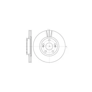 Гальмівний диск REMSA 6301.10