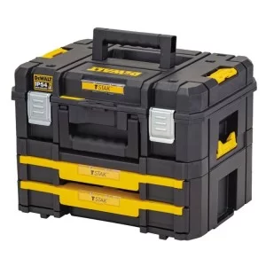 Ящик для инструментов DeWALT TSTAK 2.0 440х330х340 мм, с выдвижными секциями (DWST83395-1)