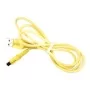 Дата кабель USB 2.0 AM to Micro 5P 1.0m yellow Dengos (PLS-M-IND-SOFT-YELLOW)