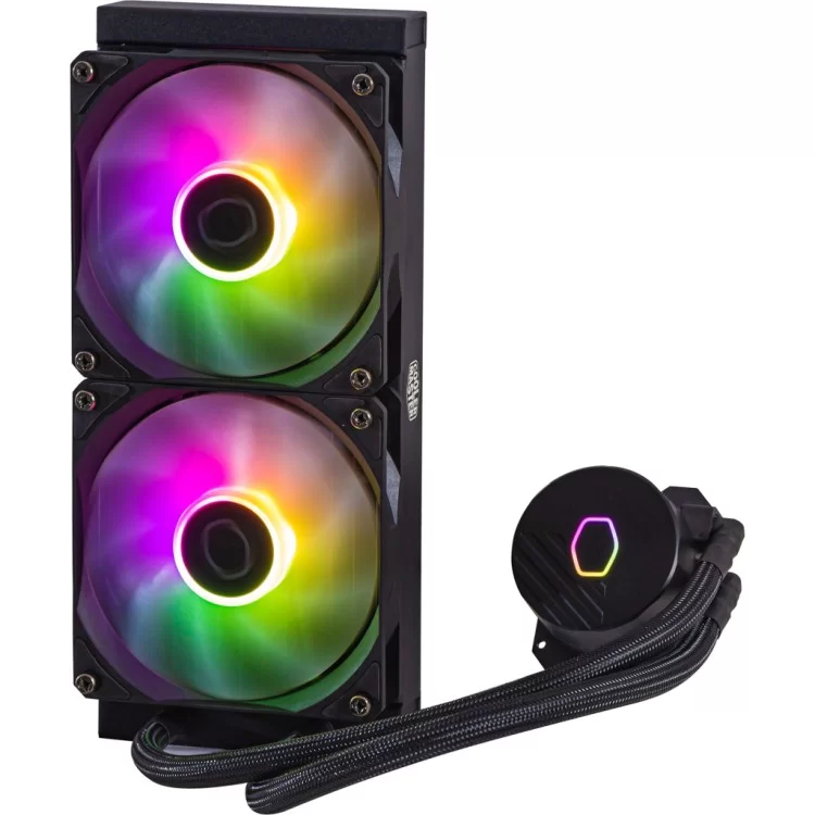 продаем Система жидкостного охлаждения CoolerMaster MasterLiquid 240L Core ARGB (MLW-D24M-A18PZ-R1) в Украине - фото 4