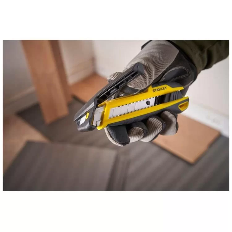 Ніж монтажний Stanley 18 мм, сегментний (STHT10501-0) відгуки - зображення 5