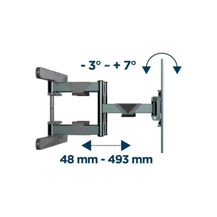 Кронштейн Gembird WM-80ST-01 інструкція - картинка 6