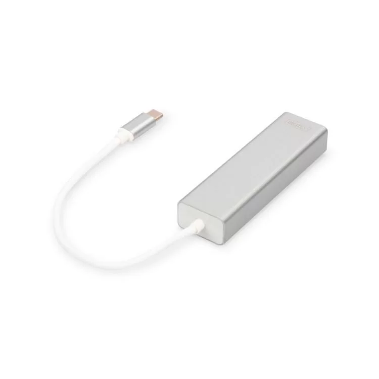 в продажу Концентратор Digitus USB-C - USB 3.0 3 Port Hub + Gigabit Ethernet (DA-70255) - фото 3