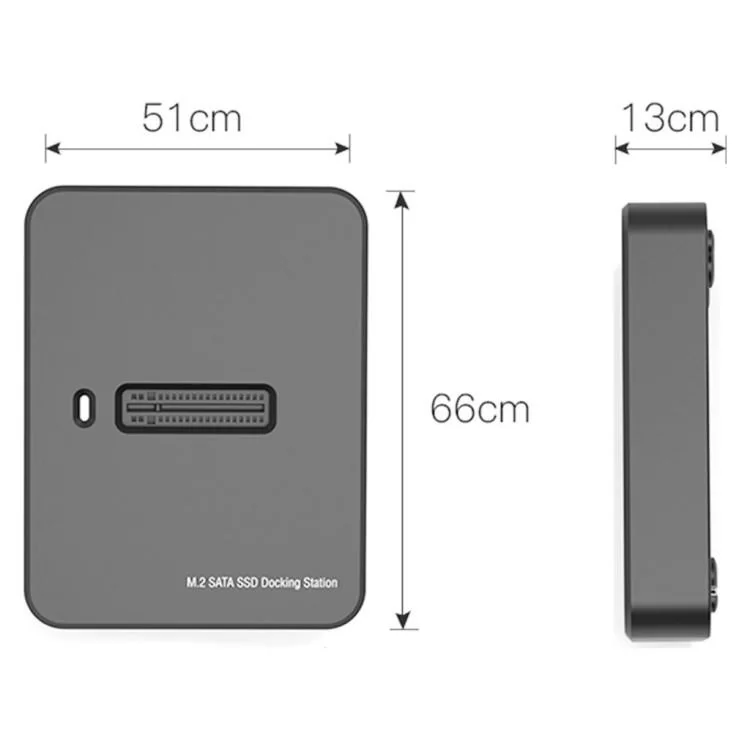 Док-станция для накопителей Gembird USB Type-C M.2 SATA NVME SSD (DD-U3M2) характеристики - фотография 7