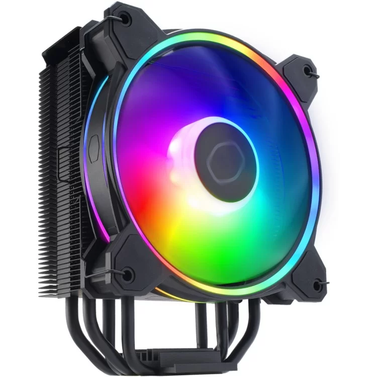 в продаже Кулер для процессора CoolerMaster Hyper 212 Halo Black (RR-S4KK-20PA-R1) - фото 3