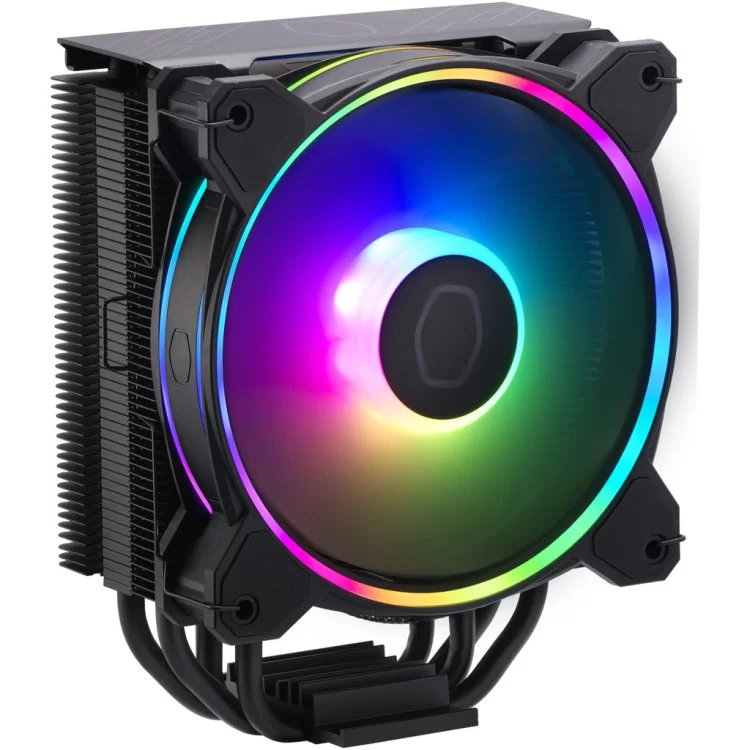 продаем Кулер для процессора CoolerMaster Hyper 212 Halo Black (RR-S4KK-20PA-R1) в Украине - фото 4