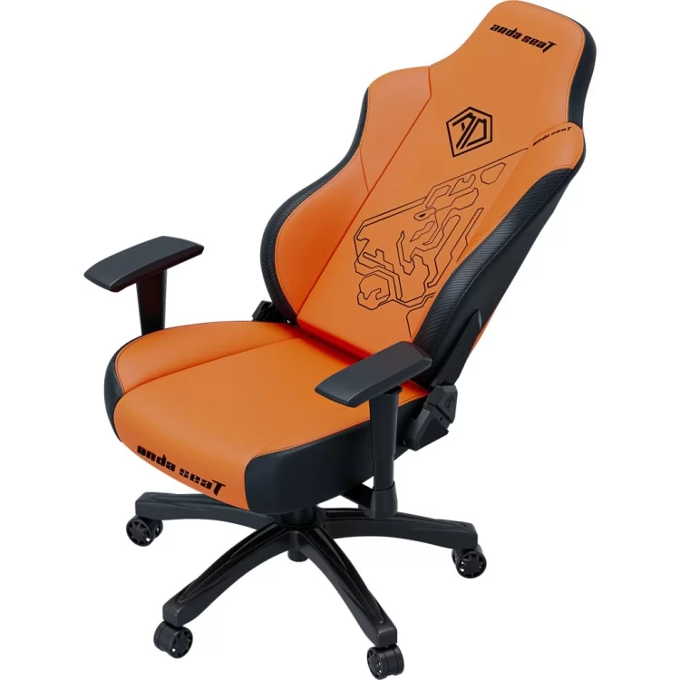 Кресло игровое Anda Seat Phantom Tiger Edition Size L Orange (AD18Y-14-OB-PV/C) обзор - фото 8