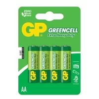 Батарейка Gp AA R6 солевая * 4 (15G-U4 / 4891199000133)