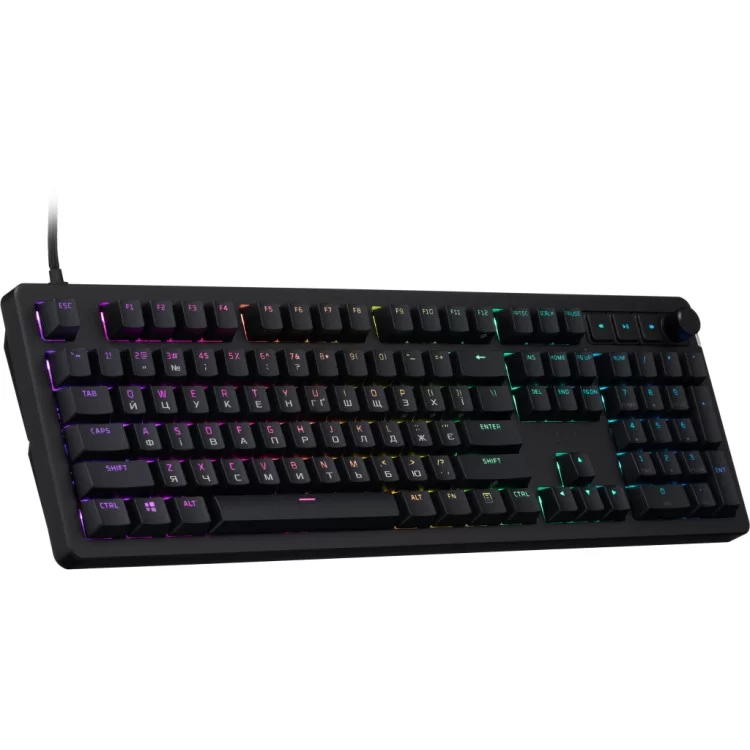 Клавіатура HyperX Alloy Rise PBT HX Red USB UA Black (7G7A3AA) ціна 15 298грн - фотографія 2