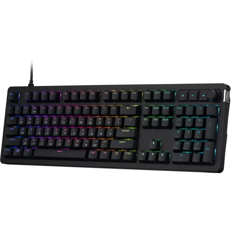 в продажу Клавіатура HyperX Alloy Rise PBT HX Red USB UA Black (7G7A3AA) - фото 3