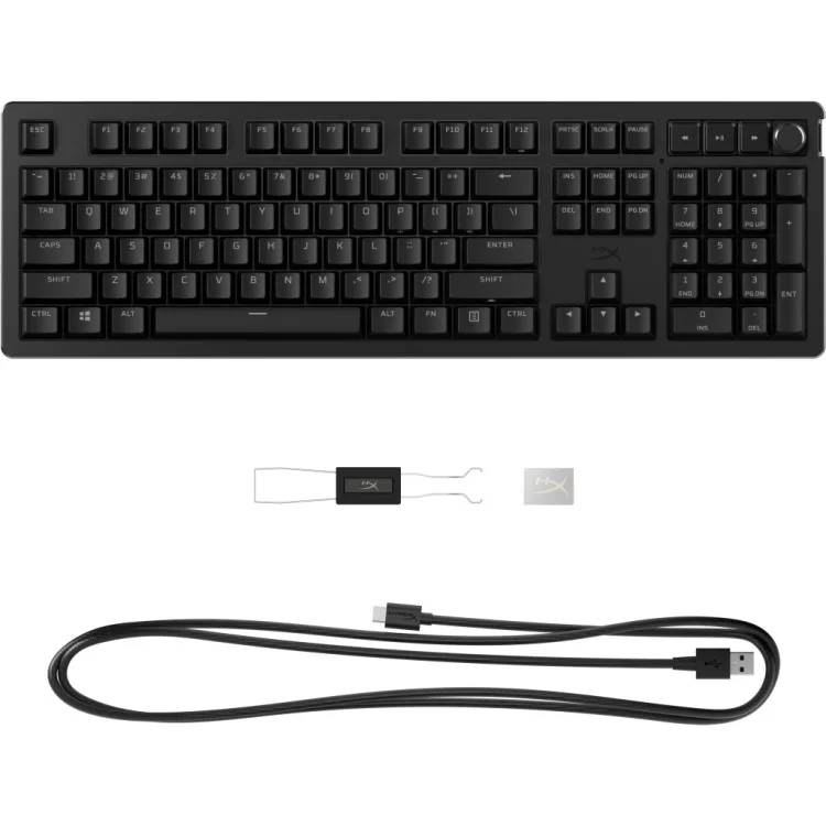 Клавіатура HyperX Alloy Rise PBT HX Red USB UA Black (7G7A3AA) відгуки - зображення 5