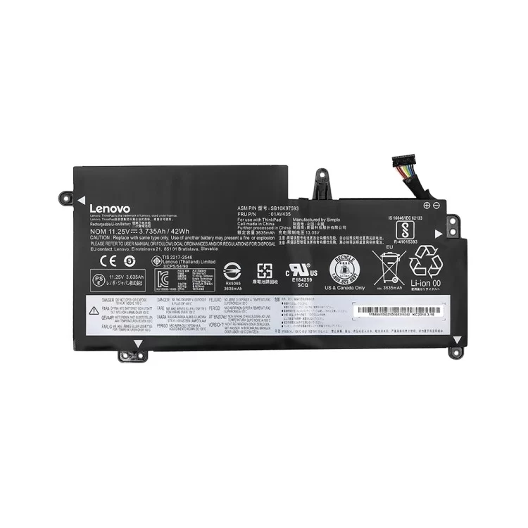 Акумулятор до ноутбука PowerPlant Lenovo ThinkPad S2 (01AV401) 11.4V 2700mAh (NB480661)