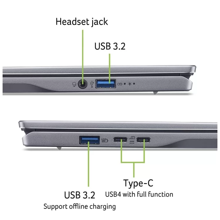 Ноутбук Acer Swift Go 14 AI SFG14-01 (NX.KYXEU.005) - фото 11