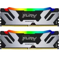 Модуль памяти для компьютера DDR5 32GB (2x16GB) 7200 MHz Renegade RGB XMP Kingston Fury (ex.HyperX) (KF572C38RSAK2-32)