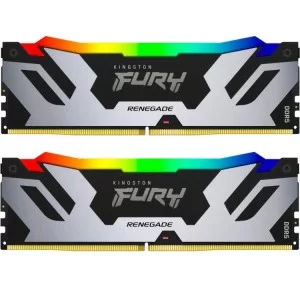 Модуль пам'яті для комп'ютера DDR5 32GB (2x16GB) 7200 MHz Renegade RGB XMP Kingston Fury (ex.HyperX) (KF572C38RSAK2-32)