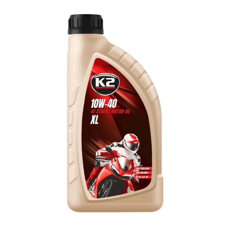 Моторное масло K2 4T Stroke Oil XL SL 10W-40 1 л (O4831E) Моторное масло K2 4T Stroke Oil XL SL 10W-40 1 л (O4831E)