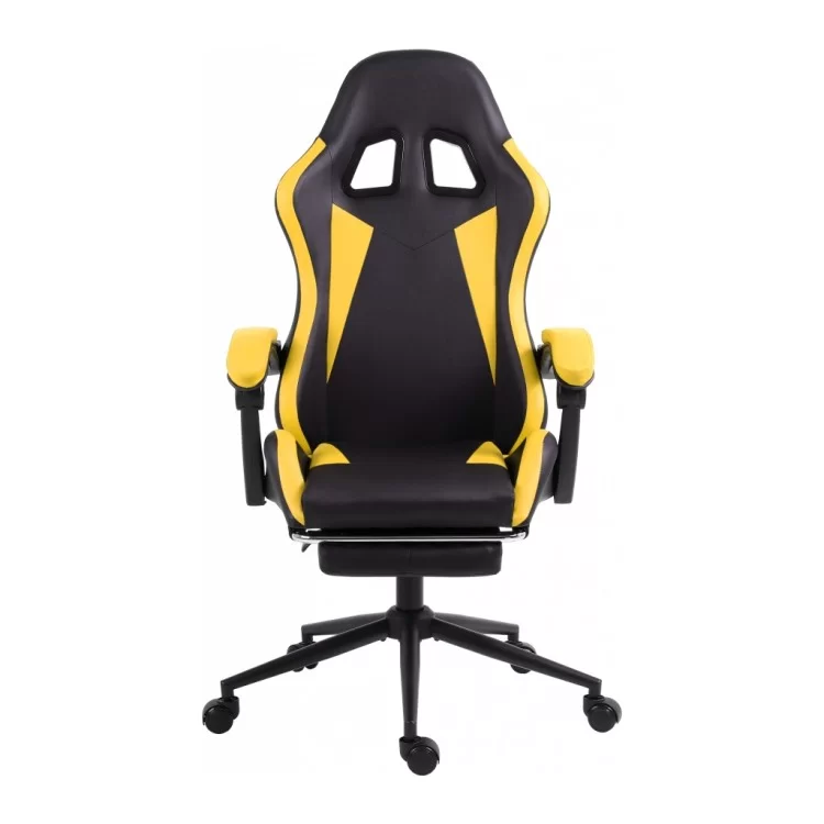 Крісло ігрове GT Racer X-2323 Black/Yellow відгуки - зображення 5