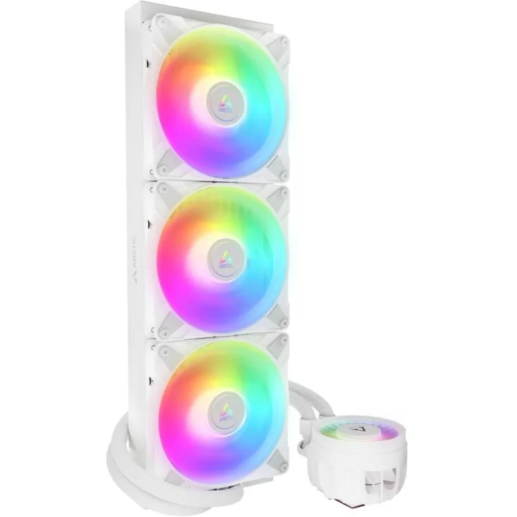 Система рідинного охолодження Arctic Liquid Freezer III - 420 A-RGB White (ACFRE00153A) ціна 6 967грн - фотографія 2