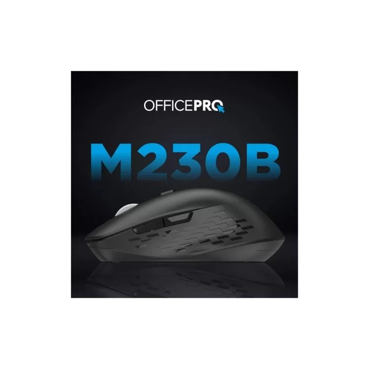 Мышка OfficePro M230B Silent Click Wireless/Bluetooth Black (M230B) отзывы - изображение 5