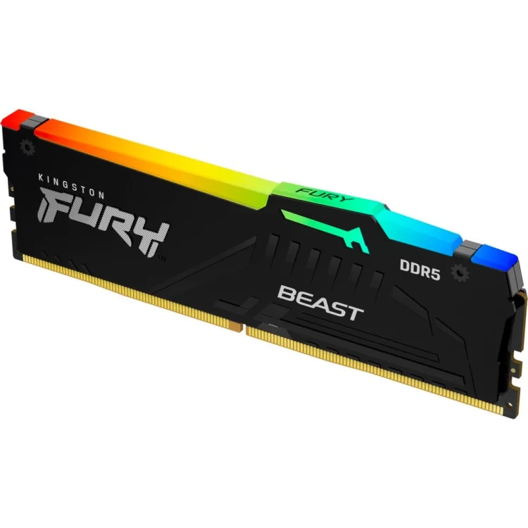 Модуль памяти для компьютера DDR5 16GB 6400 MHz Beast RGB EXPO Kingston Fury (ex.HyperX) (KF564C32BBEA-16) цена 5 874грн - фотография 2