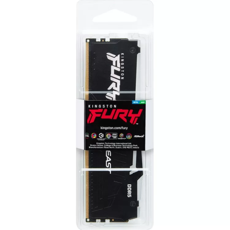 Модуль памяти для компьютера DDR5 16GB 6400 MHz Beast RGB EXPO Kingston Fury (ex.HyperX) (KF564C32BBEA-16) инструкция - картинка 6