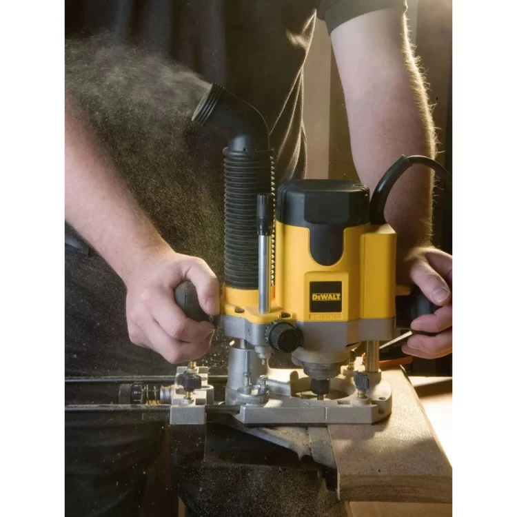 Фрезер DeWALT 1100 Вт, 8000 - 24000 об/мин, цанга 8 мм, 3.1 кг, кейс TSTAK (DW621KT) обзор - фото 8