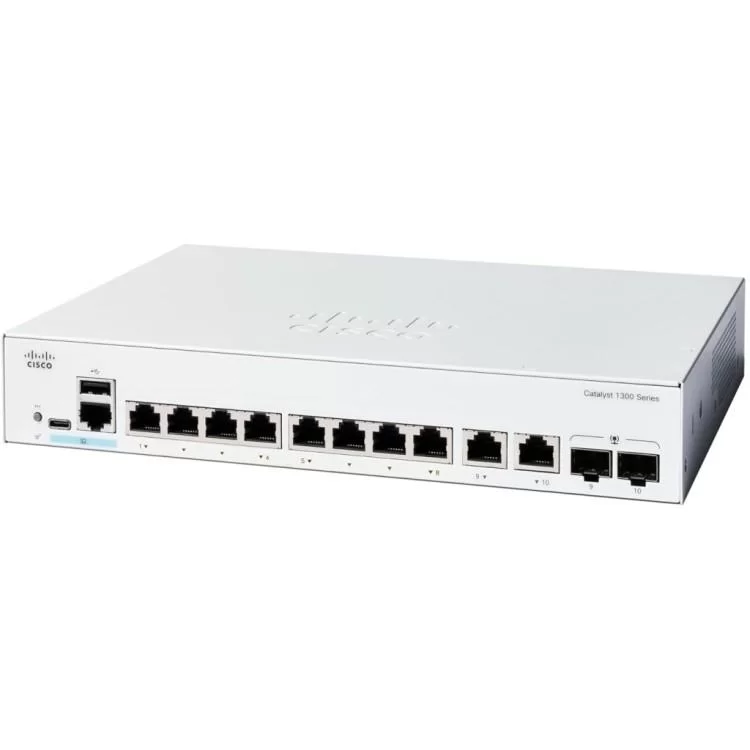 Комутатор мережевий Cisco C1300-8T-E-2G Комутатор мережевий Cisco C1300-8T-E-2G