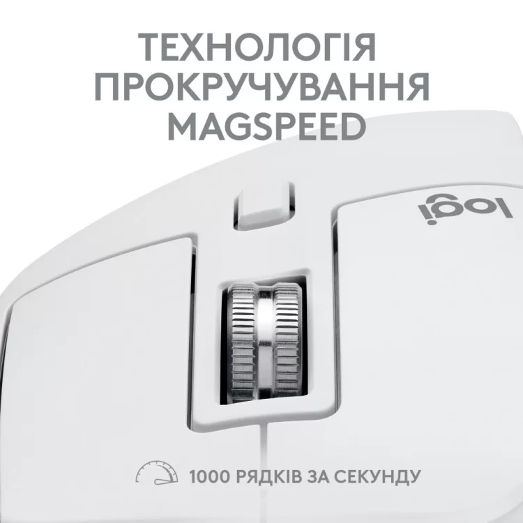 Мышка Logitech MX Master 3S For Mac Performance Wireless Pale Grey (910-006572) отзывы - изображение 5