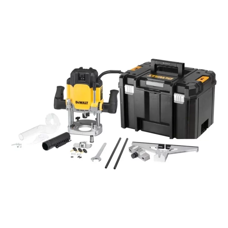 Фрезер DeWALT 9000 - 22000 об/хв, цанговий патрон 12 мм, кейс TSTAK (DWE625KT) ціна 50 938грн - фотографія 2