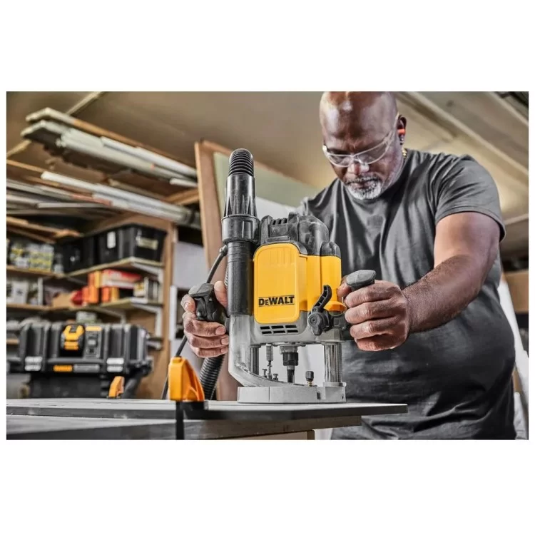 Фрезер DeWALT 9000 - 22000 об/хв, цанговий патрон 12 мм, кейс TSTAK (DWE625KT) характеристики - фотографія 7