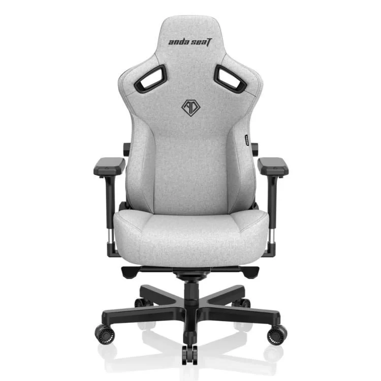 Кресло игровое Anda Seat Kaiser 3 Fabric Size L Grey (AD12YDC-L-01-G-PV/F) цена 32 398грн - фотография 2