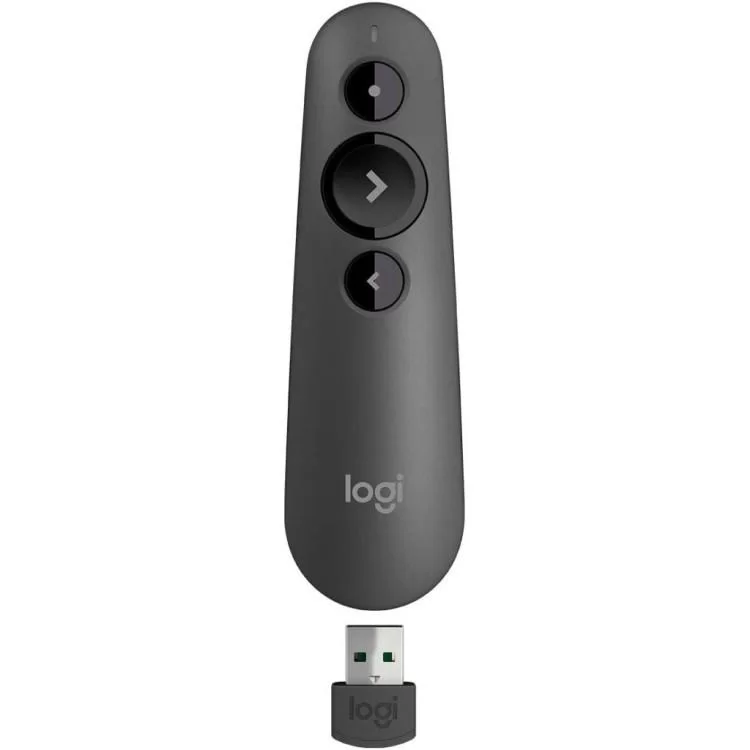 Презентер Logitech R500s Laser Pointer Presentation Remote Graphite (910-005843) - фотография 2