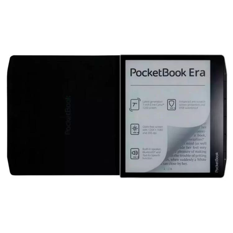 Чехол для электронной книги Pocketbook Era Charge Cover black (HN-QI-PU-700-BK-WW) отзывы - изображение 5