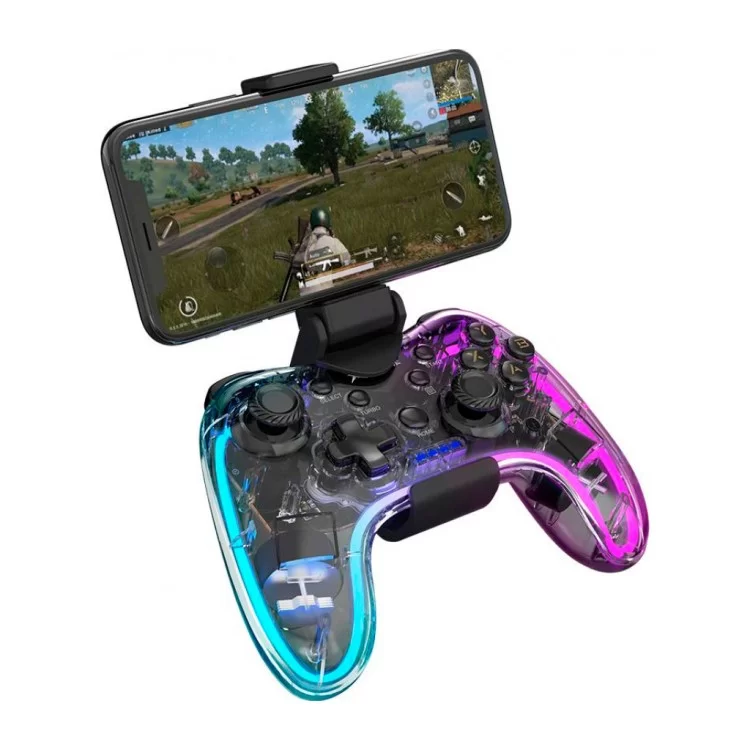 Геймпад Xtrike ME GP-52 Bluetooth RGB PS4/IOS/Android/PC/Nintendo (GP-52) відгуки - зображення 5