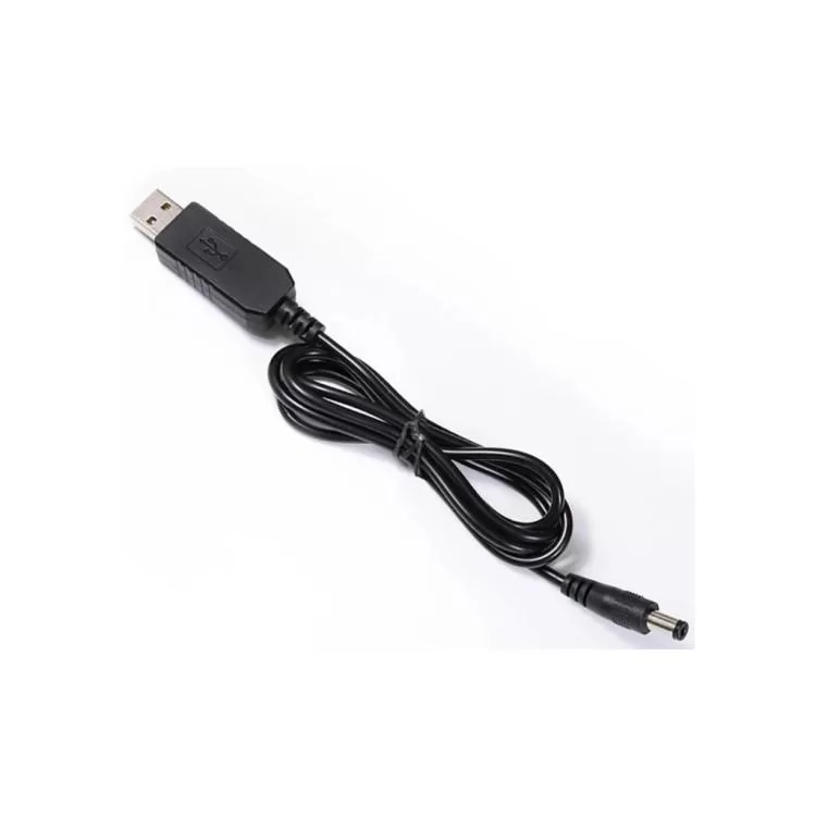 Кабель питания USB to DC5.5*2.1 5V to 12V 1.0m Value (S1016) цена 238грн - фотография 2