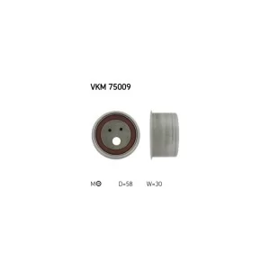 Ролик натяжителя ремня SKF VKM 75009